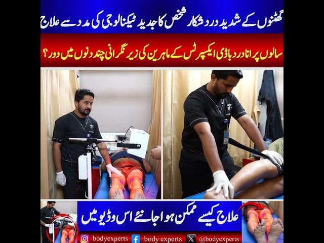 Relief After Years of Suffering: Advanced Knee Pain Treatment by Body Experts